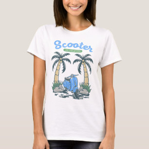 T-shirt Scooter en vacances