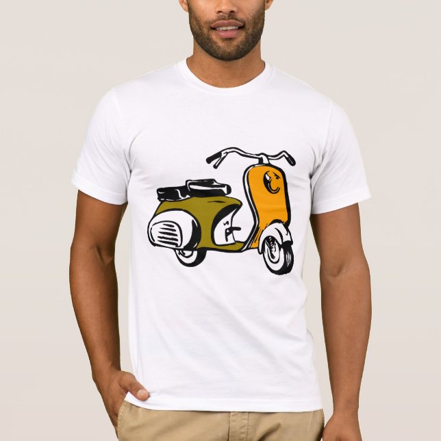 T-shirt Scooter Mod (Devant)