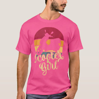 T-shirt Scooter moto drôle pour moto