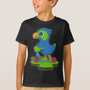 T-shirt Scooter perroquet