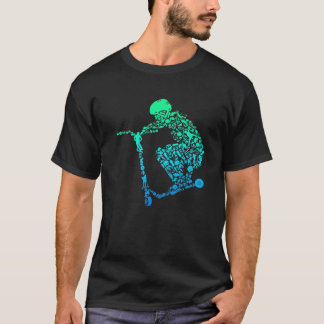 T-shirt Scooter Stunt Cadeau pour garçons Enfants Jeunes