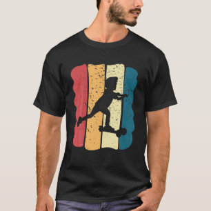 T-shirt Scooter Stunt Scooter Pour Enfants Et Garçons Retr