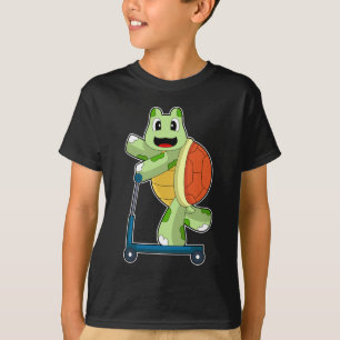 T-shirt Scooter tortue