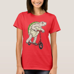 T-shirt Scooter Turtle Kick