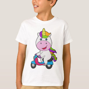 T-shirt Scooter Unicorn