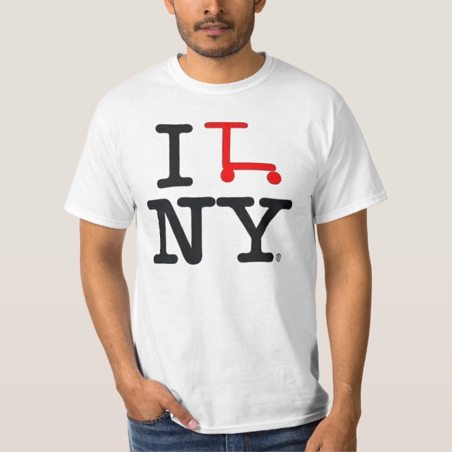 T-shirt scooyork bon marché (Devant)