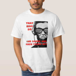 T-shirt score quatre