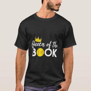 T-shirt Scorekeeper Softball Team Scorebook Queen