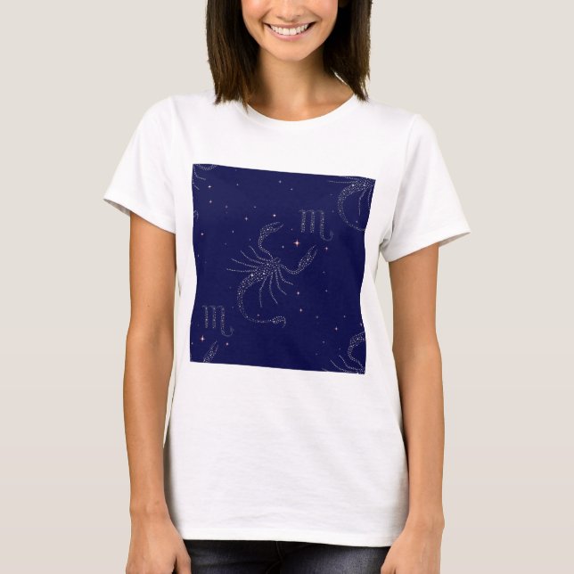 T-shirt scorpio étoiles (Devant)