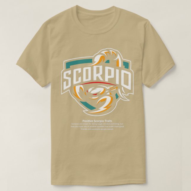 T-SHIRT SCORPIO GIRL (Design devant)