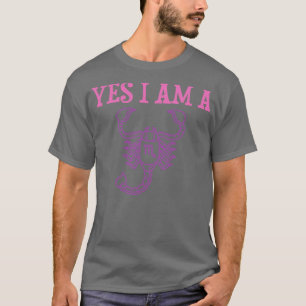 T-shirt Scorpio Oui Je Suis Un Scorpio