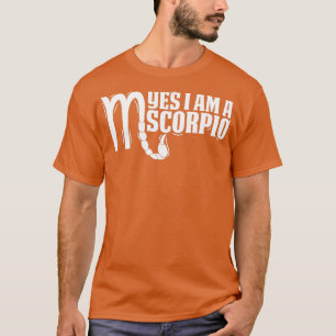 T-shirt Scorpio Oui Je Suis Un Scorpio1