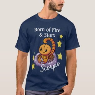 T-shirt Scorpio signe étoile Scorion étoile zodiaque