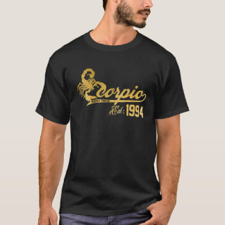 T-shirt Scorpio The Scorpion Zodiac Awesome 1994 October N