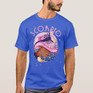 T-shirt Scorpio Zodiac Horoscope Signal Anniversaire Tarot