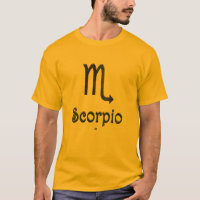 Scorpion couleur signe astrologique Zodiac