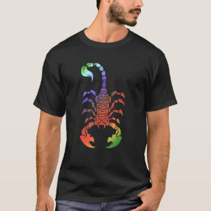T-shirt Scorpion tribal