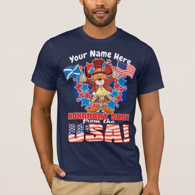 T-shirt Scot honoraire des États-Unis ! (Devant)