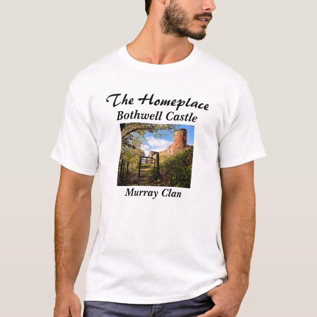 "T - Shirt Scotland Castle", "T - Shirt Scottish C (Vorderseite)