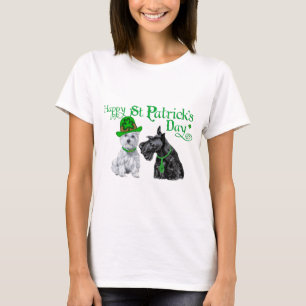 T-shirt Scottie & Westie St. Paddy's Day