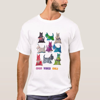 T-shirt Scotties bonnes ondes