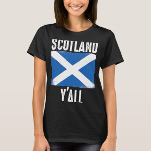 T-shirt Scottish American Scotland Y'All