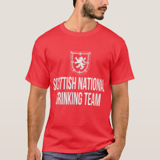 T-shirt Scottish National Drinking Team National Pride Bee