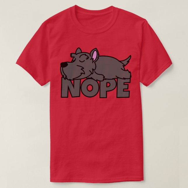 T-shirt Scottish Terrier (Design devant)