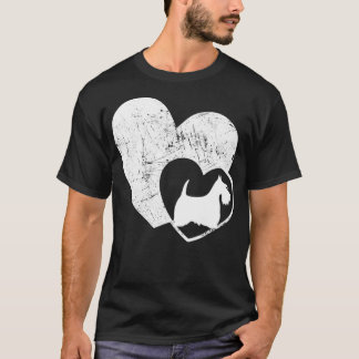 T-shirt Scottish Terrier Heart Dog 