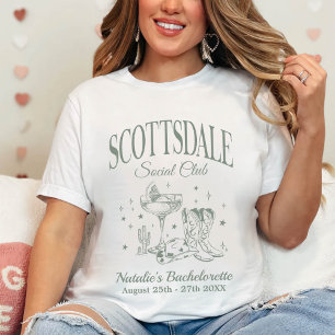 T-shirt Scottsdale Bachelorte Party Social Club