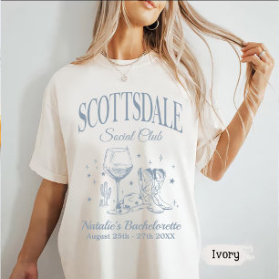 T-shirt Scottsdale Bachelorte Party Social Club