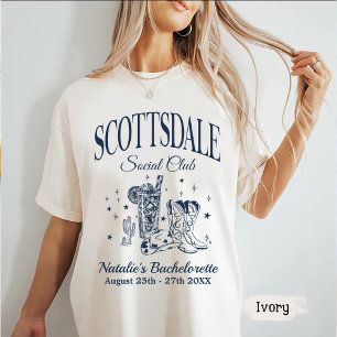 T-shirt Scottsdale Bachelorte Party Social Club