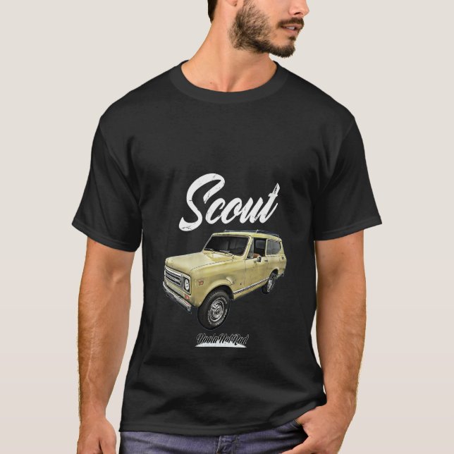 T-shirt Scout femme, classique, camion, pick, internationa (Devant)