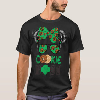 T-shirt Scout Pour Filles Cookie Boss Kidlife Messy Bun Su