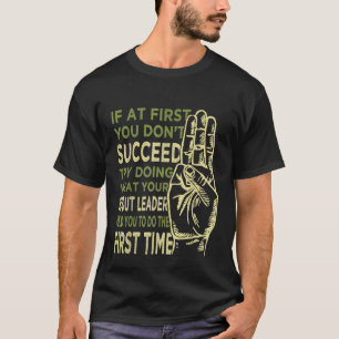 T-shirt Scoutisme Leader Camping Garçon Randonnée Scouti