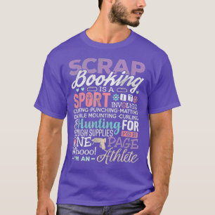 T-shirt Scrapbook Chemise Drôle Scrapbooking Tee Est Un Sp
