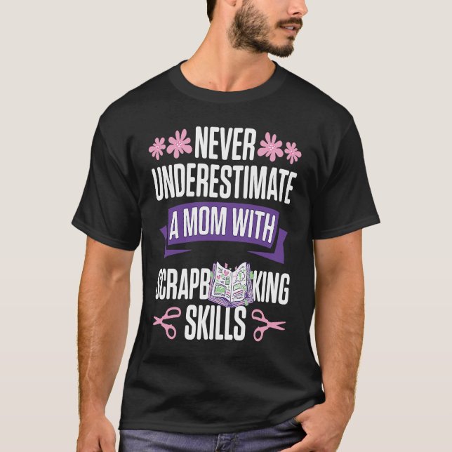 T-shirt Scrapbooking Pour Scrapbooker Love Scrapbooking Sc (Devant)