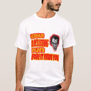 T-shirt Scream & Run