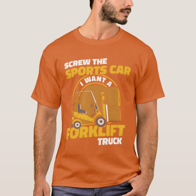 T-shirt Screwhe Sports Car Warehouse Driver Pro funny retr (Devant)