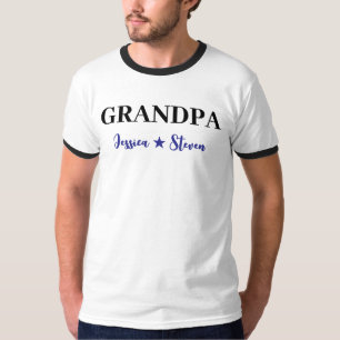 T-shirt Script grand-père personnalisé