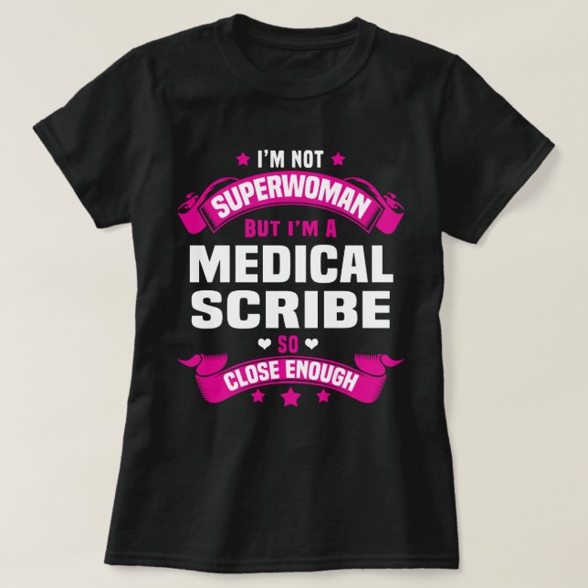 T-shirt Script Médicale (Design devant)