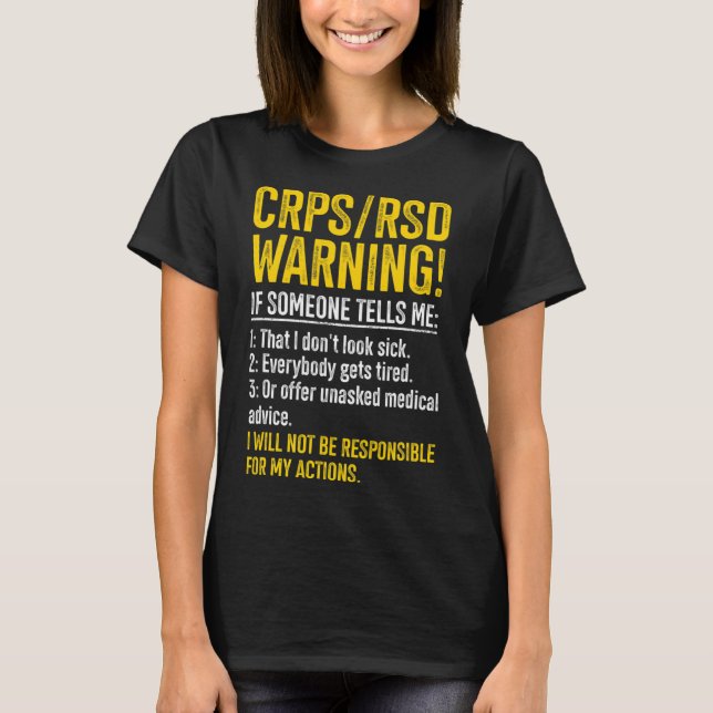 T-shirt SCRR Avertissement SCRR Sensibilisation SCRR Survi (Devant)