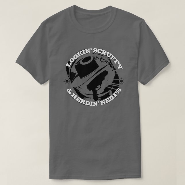 T-shirt Scruffy & Herding Nerfs Funny Nouveauté (Design devant)