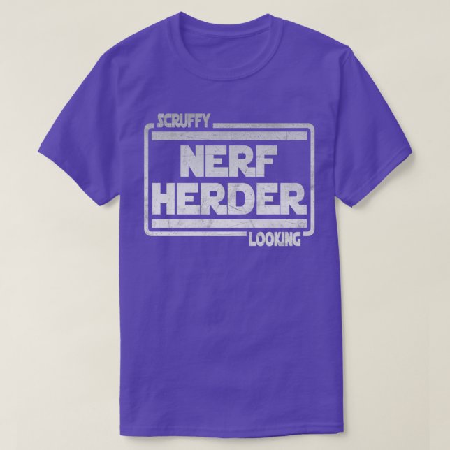 T-shirt Scruffy Look Nerf Herder  (Design devant)
