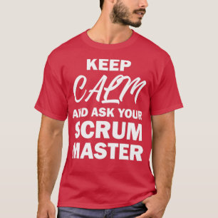 T-shirt Scrum Master Software Development Team Funny