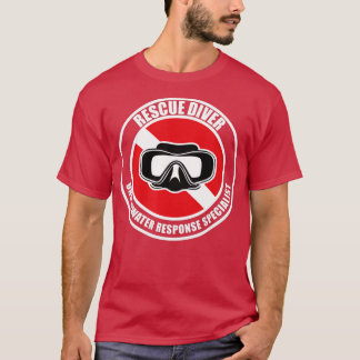 T-shirt Scuba Cadeau Secourt Diver T