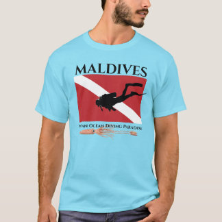 T-shirt Scuba des Maldives