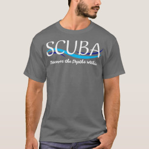 T-shirt Scuba Diver Découvrez les profondeurs de Diver amo