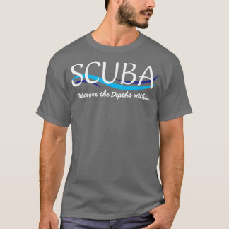 T-shirt Scuba Diver Découvrez les profondeurs de Diver amo