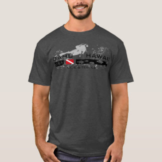 T-shirt Scuba Diver Oahu Hawaii